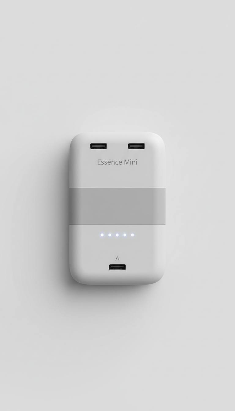 Mini Power Bank Matte Finish